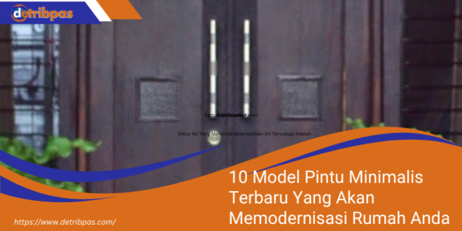 10 Model Pintu Minimalis Terbaru Yang Akan Memodernisasi Rumah Anda Di 2021 2