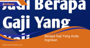 Berapa Gaji Yang Anda Inginkan