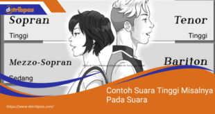 Contoh Suara Tinggi Misalnya Pada Suara