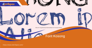 Font Kosong