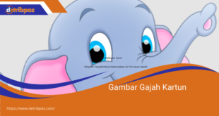 Gambar Gajah Kartun