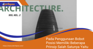 Pada Penggunaan Bobot Posisi Memiliki Beberapa Prinsip Salah Satunya Yaitu