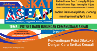 Penyuntingan Puisi Dilakukan Dengan Cara Berikut Kecuali