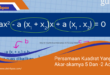 Persamaan Kuadrat Yang Akar akarnya 5 Dan 2 Adalah