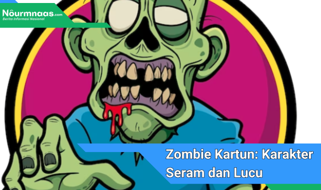 Zombie kartun: Karakter seram namun lucu yang memadukan keseruan dan humor, hadir dalam berbagai dunia animasi yang menghibur