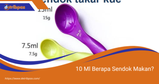 10 Ml Berapa Sendok Makan?