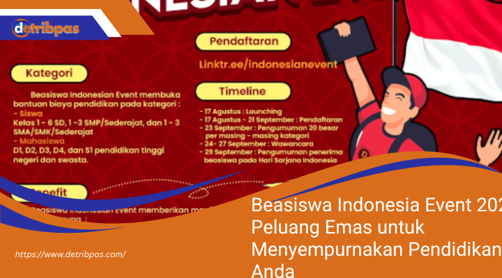 Beasiswa Indonesia Event 2022: Peluang Emas untuk Menyempurnakan Pendidikan Anda