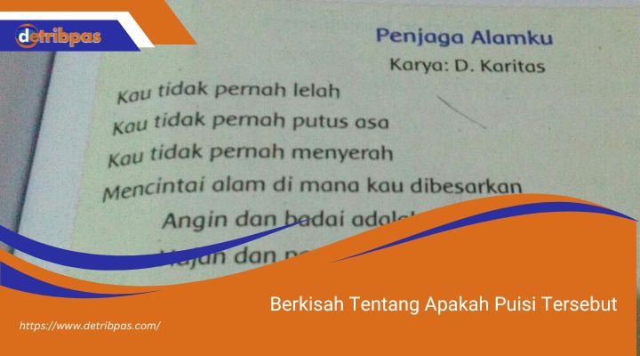 Berkisah Tentang Apakah Puisi Tersebut