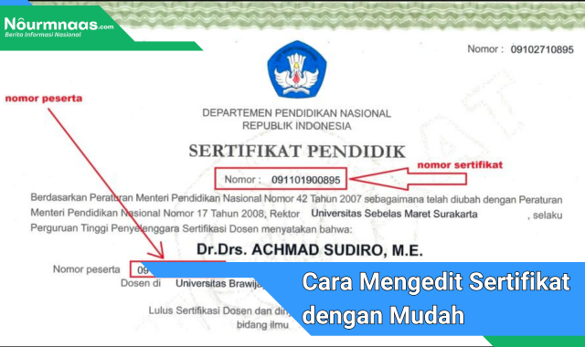 Cara Mengedit Sertifikat dengan Mudah dan Benar: Panduan Lengkap untuk Hasil yang Profesional