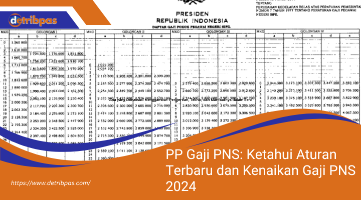 PP Gaji PNS: Ketahui Aturan Terbaru dan Kenaikan Gaji PNS 2024