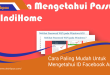 Mengetahui ID Facebook