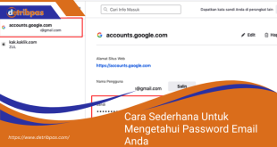 Mengetahui Password Email