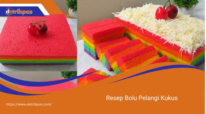 Resep Bolu Pelangi Kukus