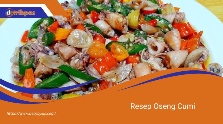 Resep Oseng Cumi